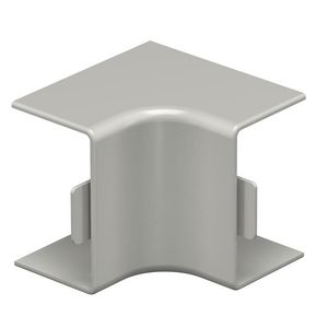 Binnenhoek 25x40mm polyvinylchlorid steengrijs VVE=4