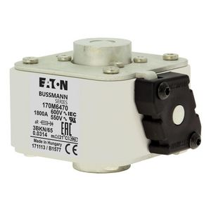 Zekering hoge snelheid 1800A AC 600V 200kA size 3 aR IEC UL