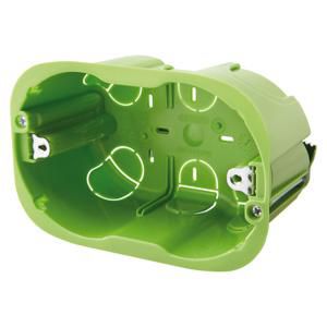 GREEN WALL RECHTHOEKIGE DOOS HOGE CAP 3 GANG AFMETING VVE=9