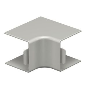 Binnenhoek 30x30mm polyvinylchlorid steengrijs VVE=4