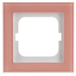 Afdekraam 1v ax-glas koraal