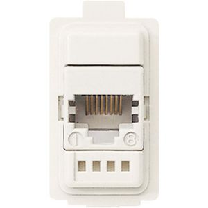 Wandcontactdoos inform. Magic RJ45-4p-at + t Cat. 5