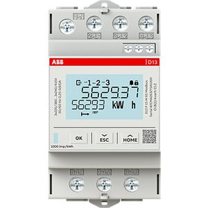 D13 P 15-M 65 Modbus, Energiemeter MID 3 fase direct 65 A