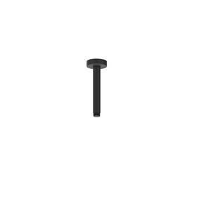 Plafondbuis / douchearm plafond 15cm 1/2" mat zwart