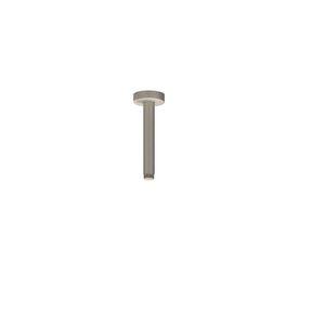 Plafondbuis / douchearm plafond 15cm 1/2" geborsteld nickel