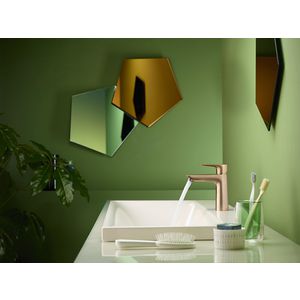 Wastafelmengkraan 110 1-hendel Talis E coolstart 71713140 brushed bronze