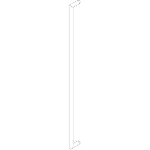 Buis voor douchegarnituur 21x818x60mm Champagne geb