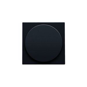 Afwerkingsset draaiknopdimmer/extensie incl. draaiknop black