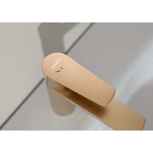 Wastafelmengkraan 110 1-hendel Talis E CoolStart brushed bronze 71714140