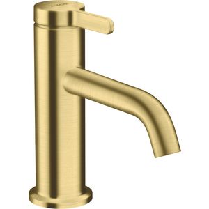 Wastafelmengkraan AXOR One 1-hendel 70+afvoerplug Brushed Brass