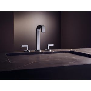 AXOR Citterio driegats wastafelmengkraan+rechte grepen chroom