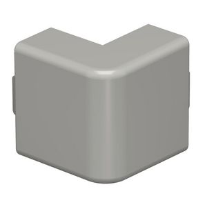Buitenhoek 15x40mm polyvinylchlorid steengrijs VVE=4