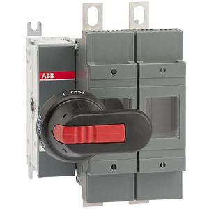 Veilighedenlastscheider 2P 200 A Met knop en as