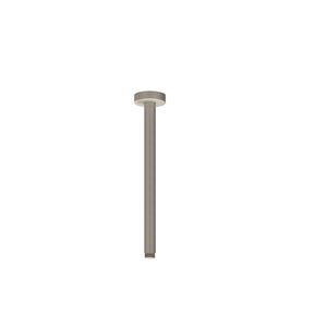 Plafondbuis / douchearm plafond 30cm 1/2" geborsteld nickel