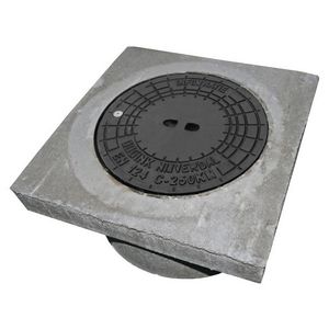 Straatpot beton + GY deksel 315 C250