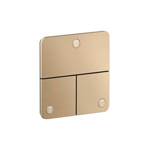 Stopkraan afbouwdeel 3F SoftSquare Brushed Bronze ShowerSelect ID