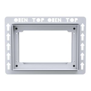 Inbouwramen bedieningsplaten Type II wit