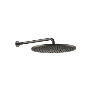 Regendouche wandbevest. FlowReduce 400mm Dark plat. gebor