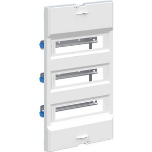 Afdekplaat DIN-rail binnenwerk met N/PE QT UK63