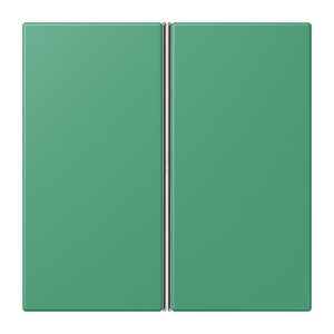Tastafdekking F40 2-voudig compleet LC4320G KNX