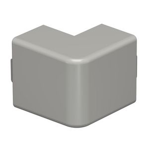 Buitenhoek 25x40mm polyvinylchlorid steengrijs VVE=4