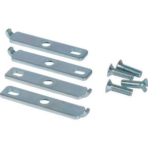 Wandbevestigingsstrip met schroef 1 set = 4 stuks VVE=5
