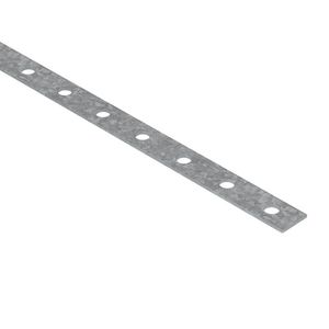 Geperforeerde strip vrijstaand systeem 30x2000x3 Staa VVE=10