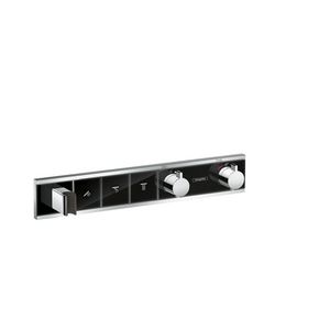 Afbouwdeel inbouwthermostaat RainSelect 3 functies 26l/min. zwart/chroom