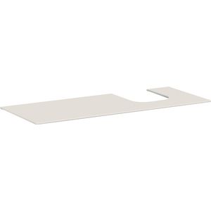Console 1370x550mm met uitsparing. rechts countertop Xevolos E 54206780