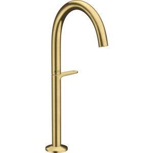 Wastafelmengkraan AXOR One 260 Select waskommen+PO afvoer Brushed Brass