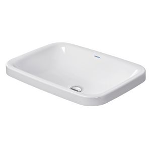 DURASTYLE #037260 inbouwwastafel 600mm wit zonder kraangat