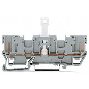2-pins scheidingsbasisklem 2-voudige dwarsbrug draag VVE=50