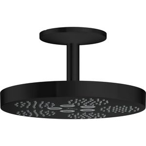 AXOR One hoofddouche 280 1 straalsoort plafondaansluiting mat zwart