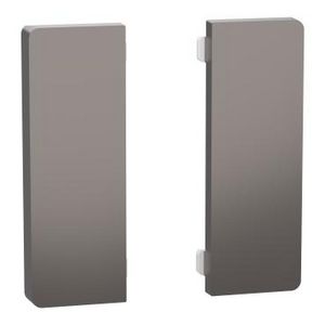 KNX-drukknop System D 2g knop nikkel tbv KNX Push Button Dyn