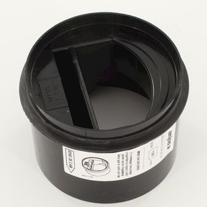 Afzuigventiel STRD 120/125 kunststof, debietregelaar