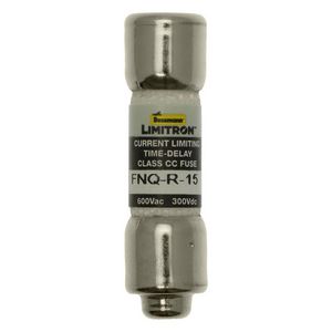 Zekering laagsp. 15A AC 600V 200kA 10x38 13⁄32x1- VVE=10