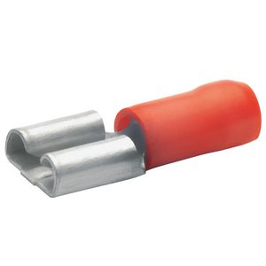 Vlaksteekhuls rood 1mm² 720BZ VVE=100