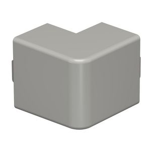 Buitenhoek 30x45mm polyvinylchlorid steengrijs VVE=4