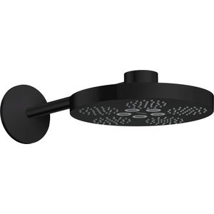 AXOR One hoofddouche 280 2 straalsoorten wandaansluiting mat zwart