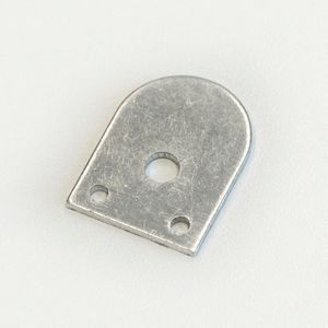 Eindkap aluminium met draaddoorvoer Pendel 20mm 46291192