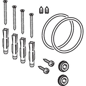 Schroeven, O-ringen, regelaarset