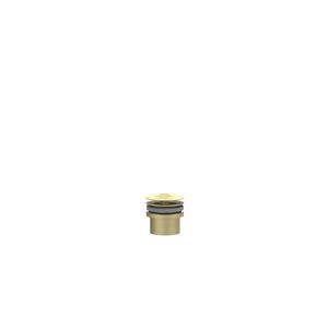 Design afvoerplug 1.1/4" always open rvs geborsteld mat goud