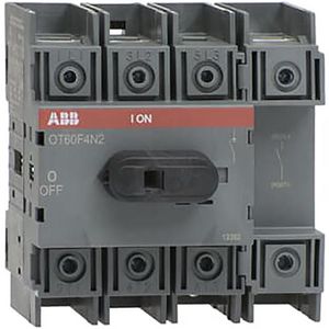 Lastscheider 4P 60 A UL/CSA keur bodem/DIN-rail montage