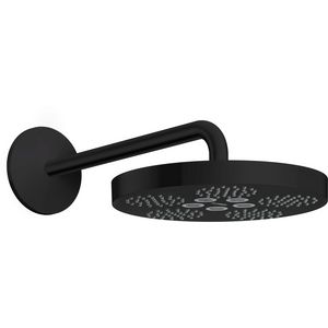 AXOR One hoofddouche 280 1 straalsoort wandaansluiting mat zwart