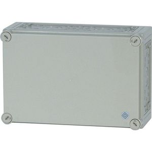 Kast Ci Hx250x375x150mm deksel Ral7035 metr.doordrukgaten