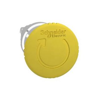 Kop noodstop 40 draaien om te ontgrendelen 22mm Geel z. m