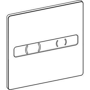 XS Bedieningspaneel Eos DF RVS semi-vandaal