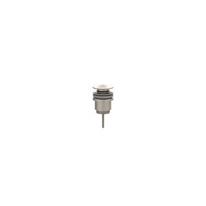 Design afvoerplug 1.1/4" stop&go geborsteld nickel