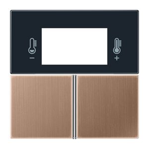 KNX RCD compact tastafd. LS brons