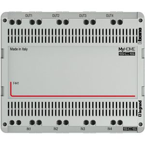 Videoverdeler 2-draads 6 din module